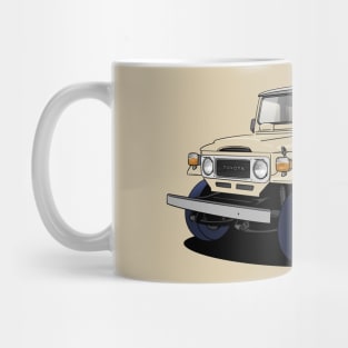 Toyota Land Cruiser FJ40 in tan Mug